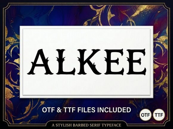 Alkee: The Bold Display Font for Impactful Branding