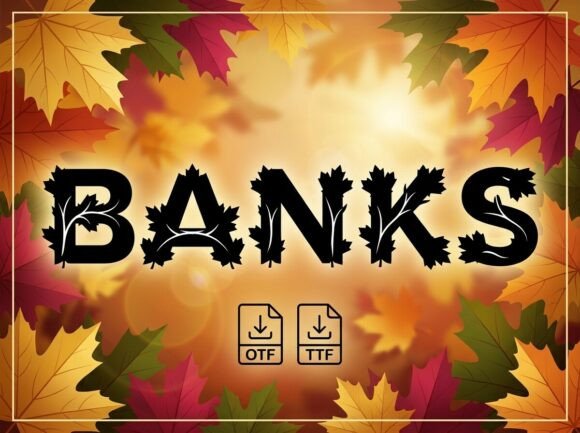 Banks: The Avant-Garde Font for Bold Visual Statements