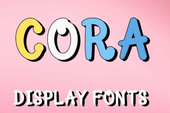 Cora: A Playful Font for Vibrant Design Projects