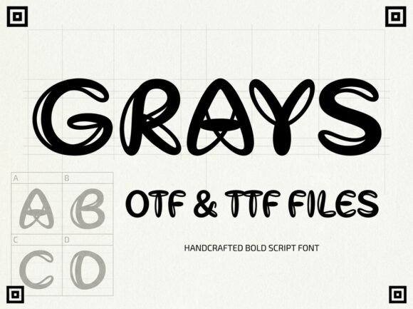 Grays: Elevate Your Brand with a Bold Display Typeface