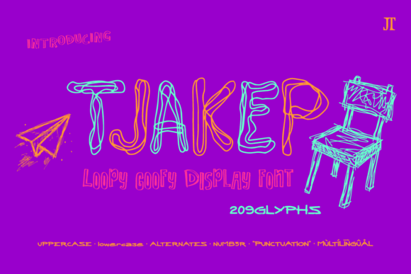 Tjakep: The Playful Font for Authentic Design